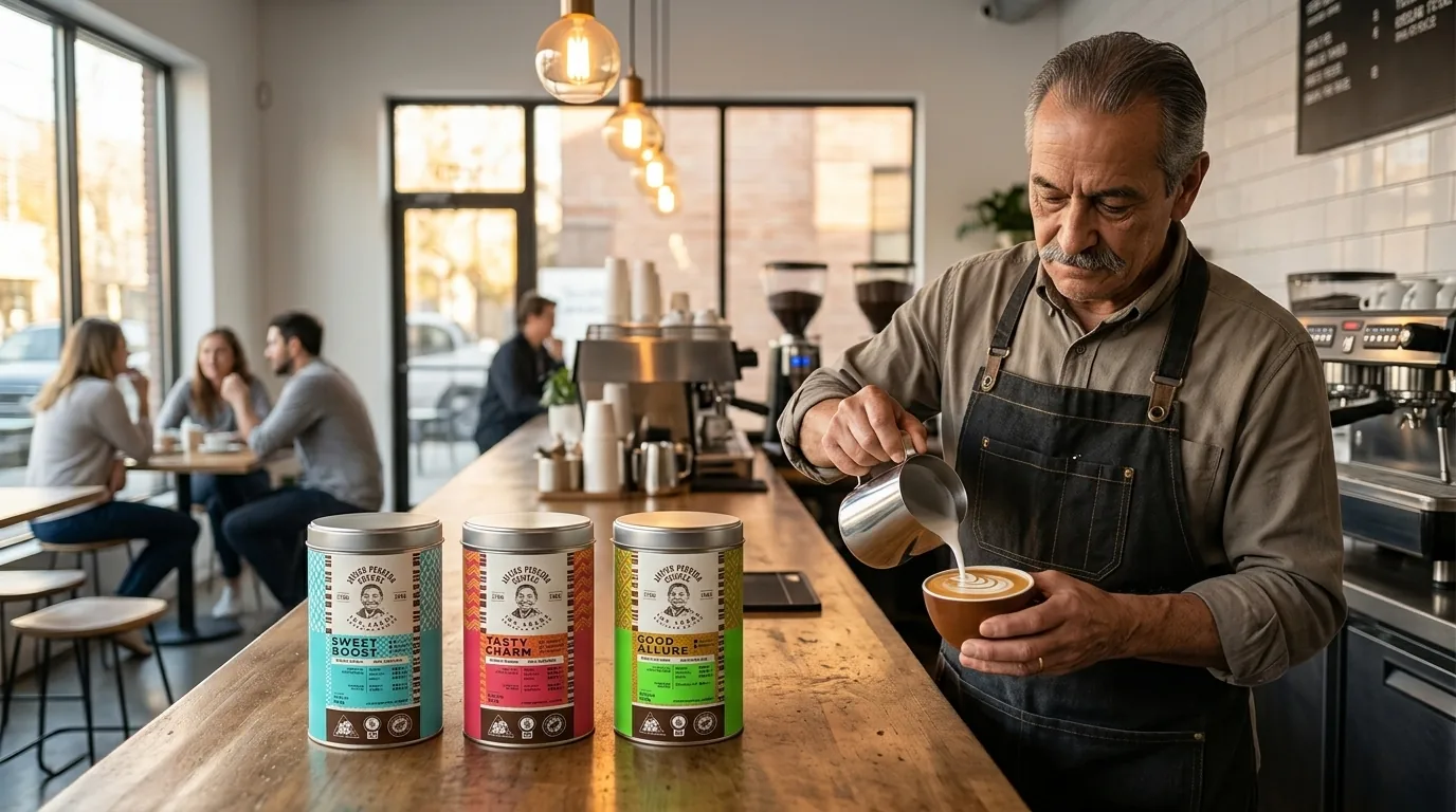 Sirve Javier Pereira en tu cafetería.