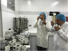 Catación de café en el laboratorio