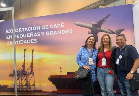 Feria de exportación de café en pequeñas y grandes cantidades