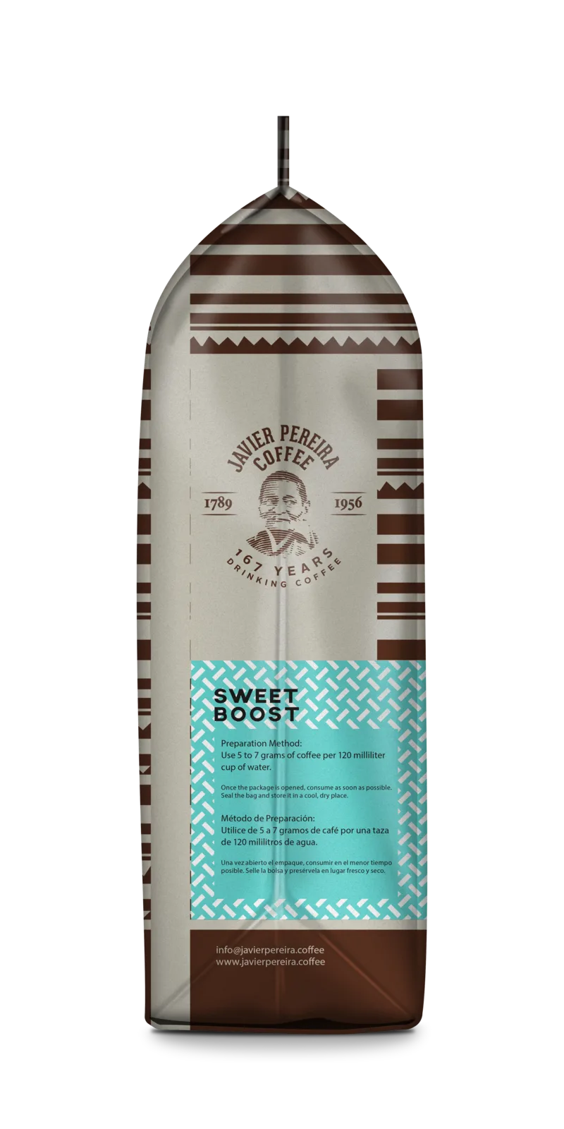SWEET BOOST · Sweet fruity Colombian coffee